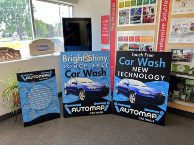 Automap Car Wash A-Frame Photo